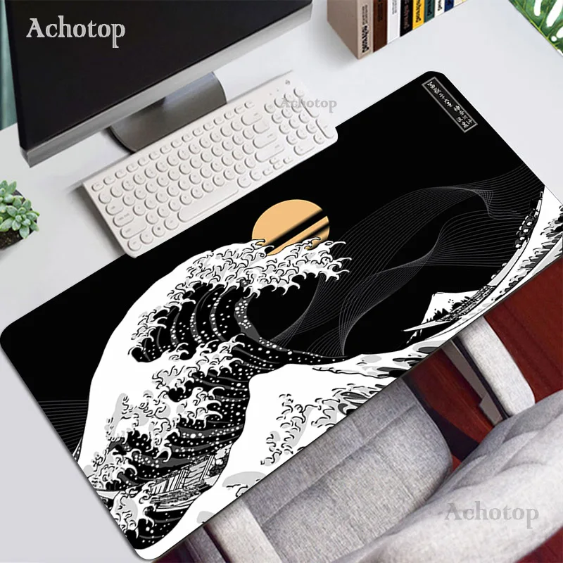 

Great Wave Off Gamer Art Mouse Pad Gaming Mousepad Speed Desk Mat Laptop Gaming Mat For Office Carpet Desk Accessories Game Pad