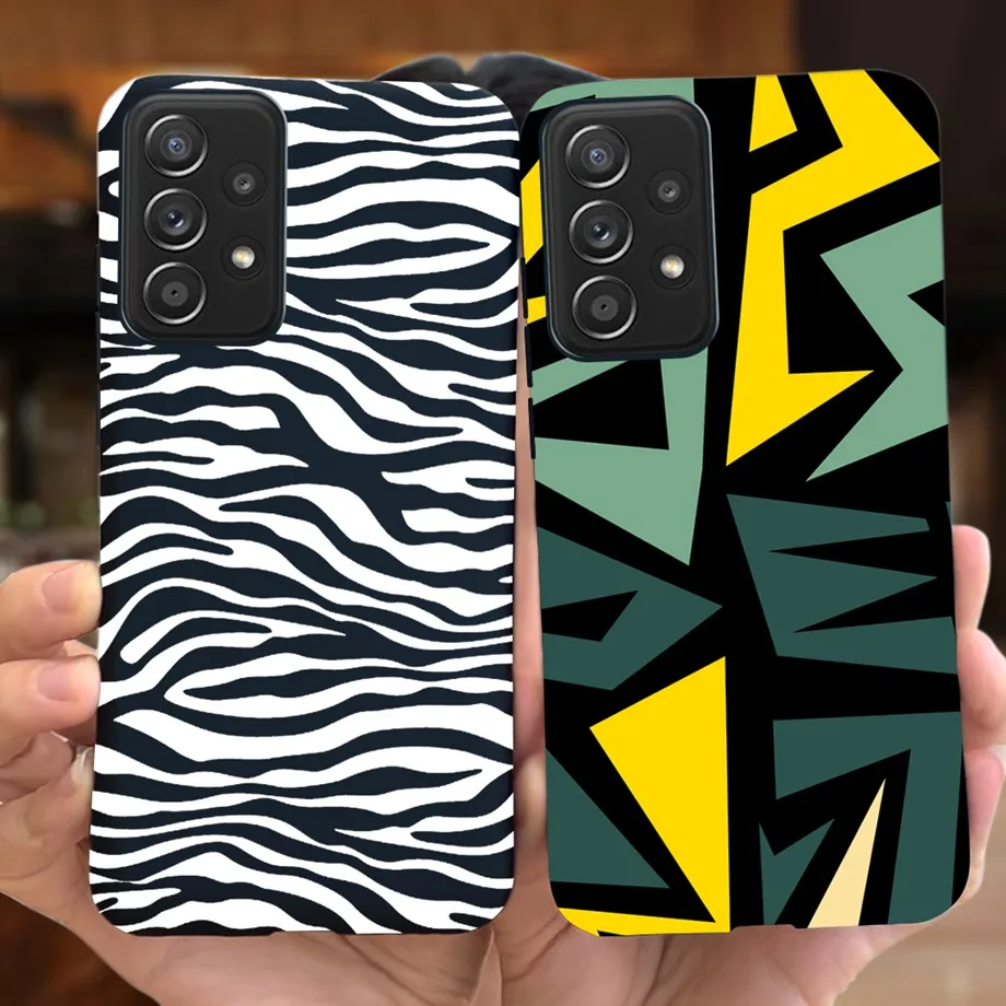 Per Samsung Galaxy A73 5G Custodia Per Telefono Samsung Galaxy A33 5G Cover Posteriore Morbida Tpu Silicone Coque Fundas Samsung A33 A73 5G Custodia
