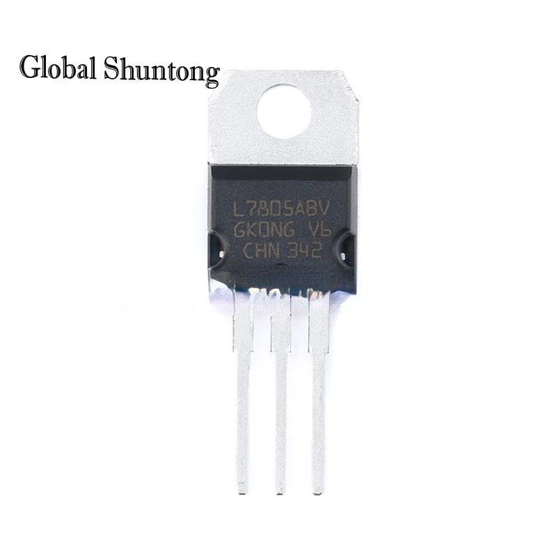 

10Pcs L7805ABV TO-220 L7805 5V 7805ABV TO220-3 Voltage regulator chips