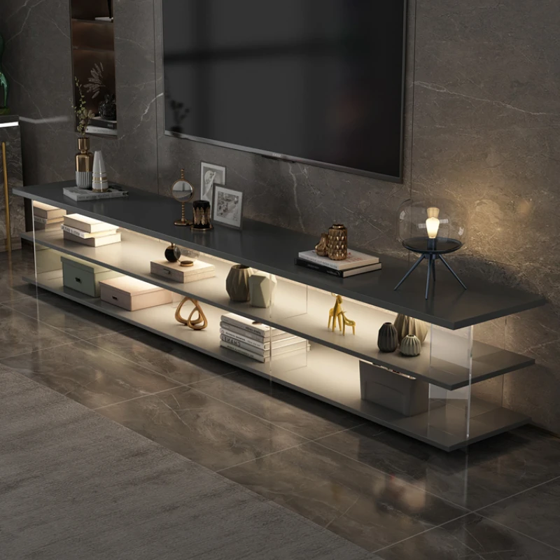 Innovativo Porta Tv Di Lusso Camera Nera Da Pavimento Porta Tv Europea Soggiorno Multifunzionale Porta Tv Mobili Per La Casa