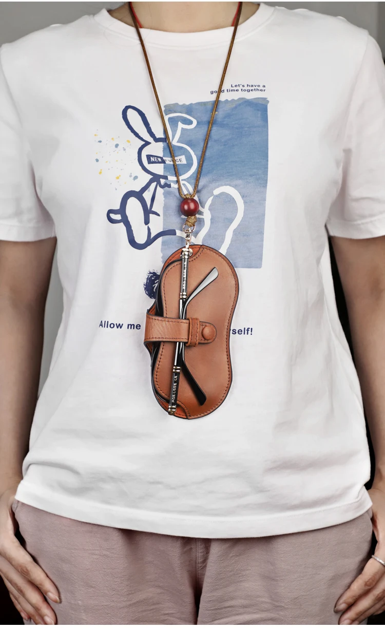 送料無料 35%OFF】牛革ネックメガネケースサングラスバッグサングラス