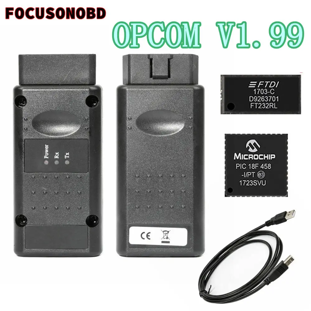 OPCOM V1.99 For Opel 2021 OP COM 1.99 Flash Firmware Update Car ...