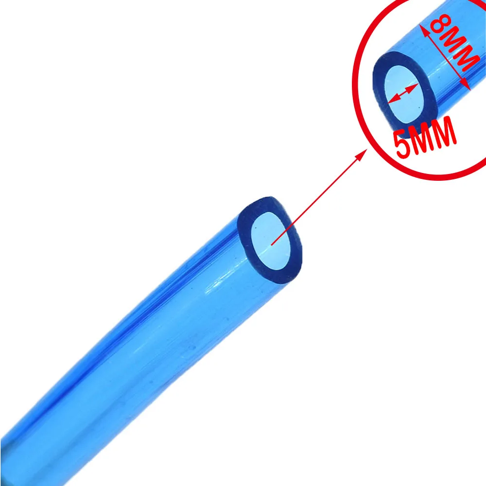 10M Motorcycle Accessories Hose Petrol Fuel Line Hose Gas Oil Pipe High Temperature Resistant Rubber Soft Tube - Image 4