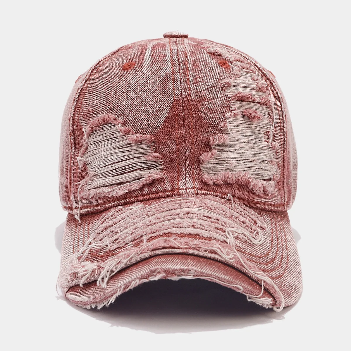 Unisex Snapback Y2K Baseballkappen für Herren Vintage-Lochdesign 4-Jahreszeiten-Tragbar Einfarbig Lässige Outdoor Verstellbare Sonnenhüte für Damen – Detail 13