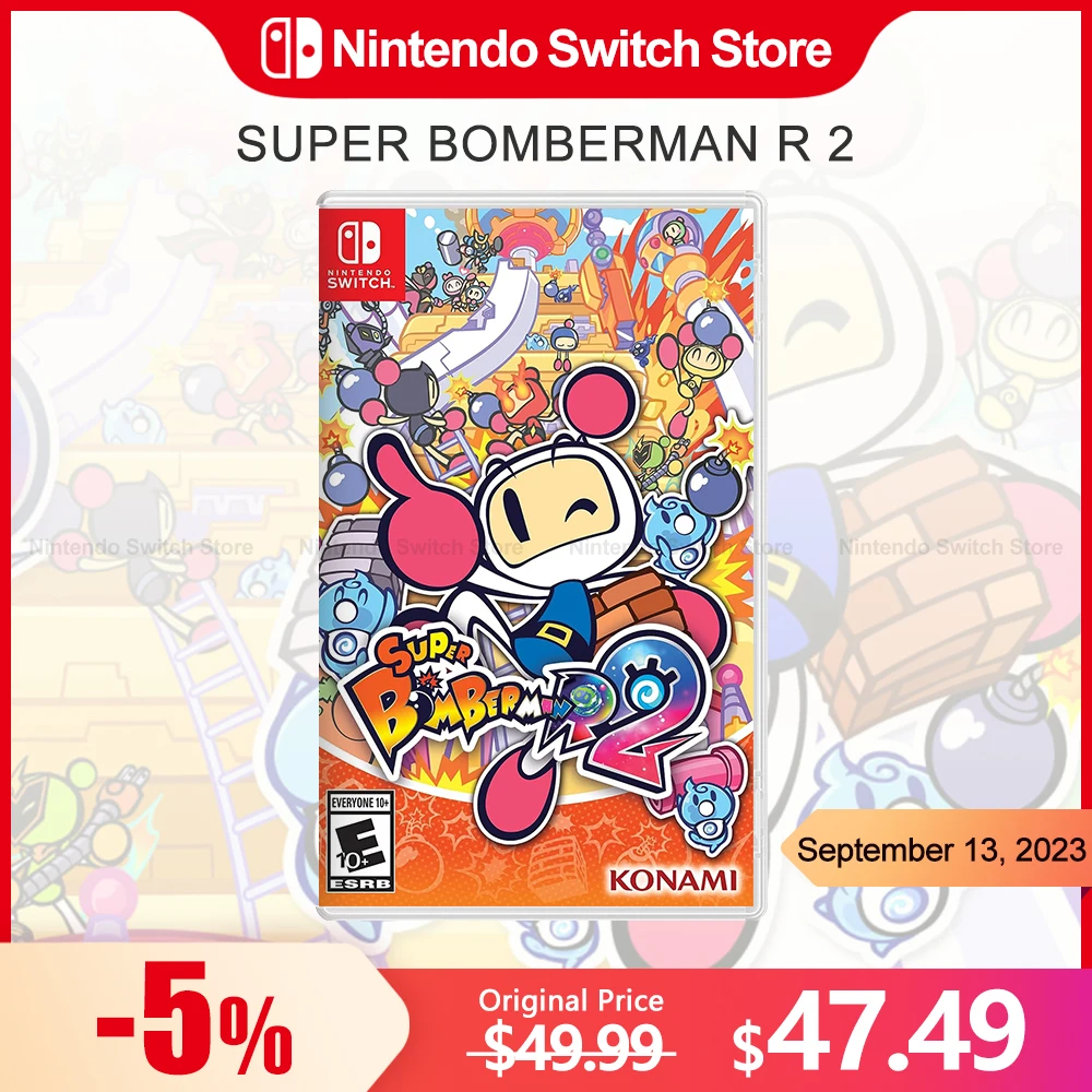 Super Bomberman R 2 Nintendo Switch Game Deals 100% Ufficiale Originale Gioco Fisico Card Action Genere Per Switch Oled Lite