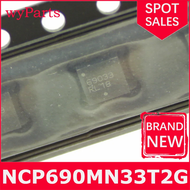 

New/1Pcs NCP690MN33T2G NCP690MN33 DFN-6 LDO Voltage Regulators