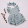 New Personalized Baby Romper Custom Embroidered Name Monogram Baby Outfit Baby Shower Personalized Baby Girl Outfit 5