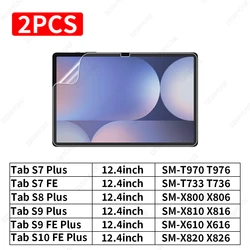 Enhanced Paper - Feel Screen Protector for Tablets - 2 Pack Soft Film (Tab S7 S8 S9 S10Plus)