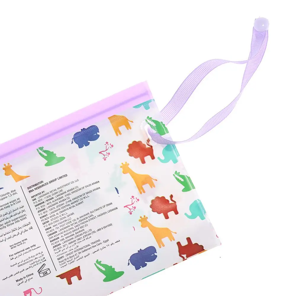 Useful Flip Cover Wet Wipes Bag Stroller Accessories Portable Snap-Strap Tissue Box Napkin Storage Boxes Cosmetic Pouch