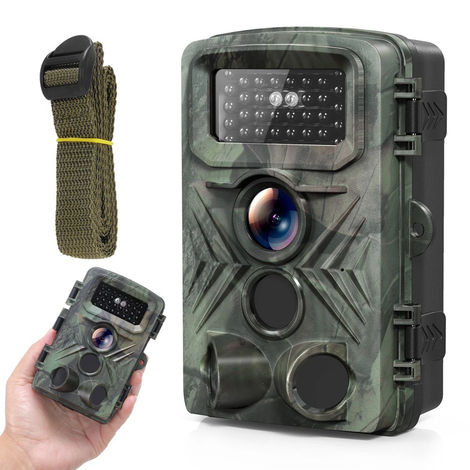

High resolution 1080P Hunting Camera with IP66 Waterproof Ideal for Outdoor Adventure Farm Monitoring and Wildlife Observation