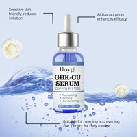 Sérum au cuivre et aux peptides anti-âge pour le visage, raffermissant, liftant, atténuant les ridules, resserrant les pores, hydratant, à l'acide hyaluronique, soin de la peau 5