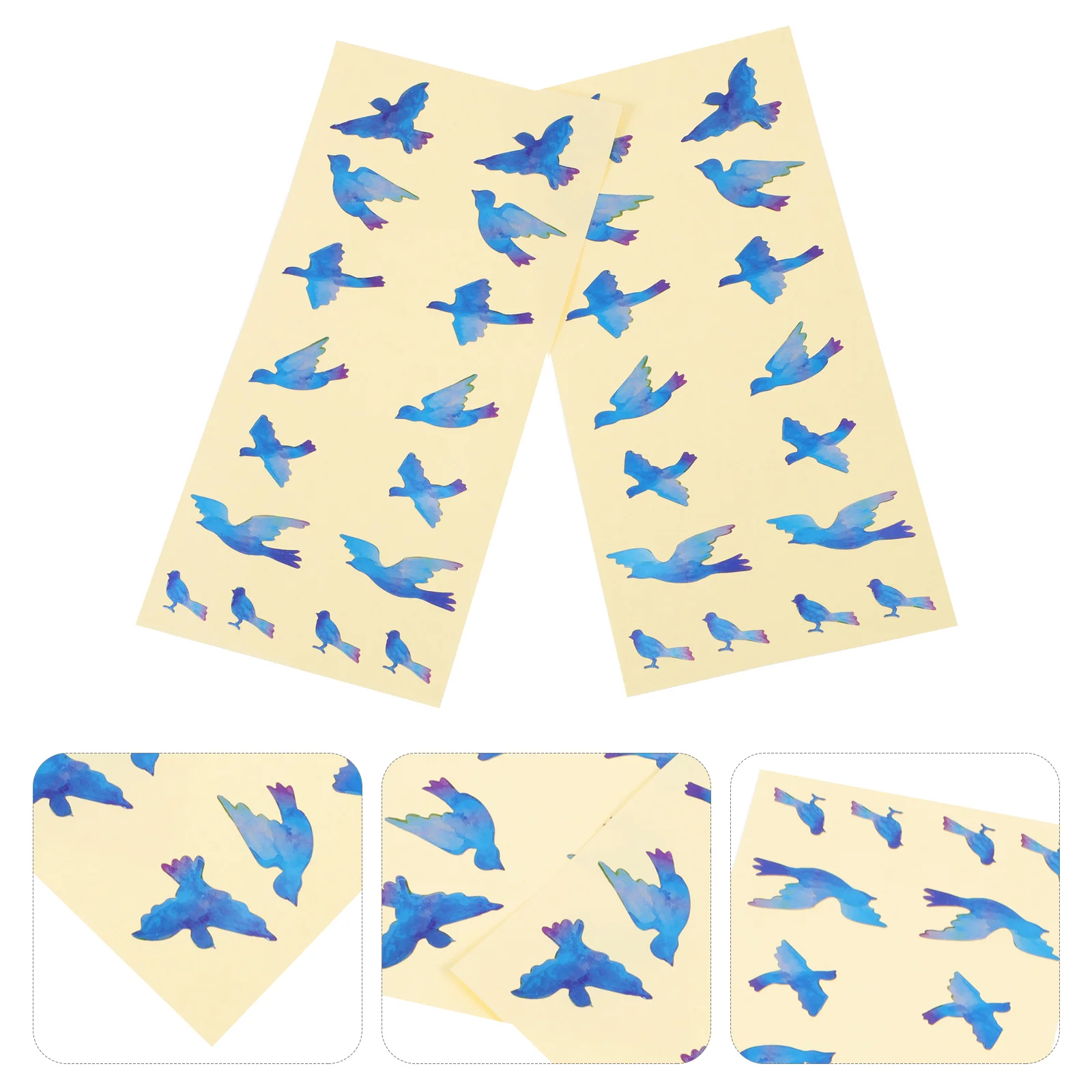 

2 Pcs Acoustic Guitar Sticker Decal Decals Ultra Thin Fretboard Lovely Stickers