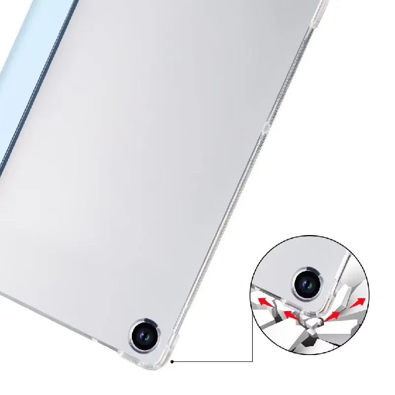 RENVMEXY Funda Teclado Bluetooth Para Lenovo Tab P11 11 Pulgadas Rosa