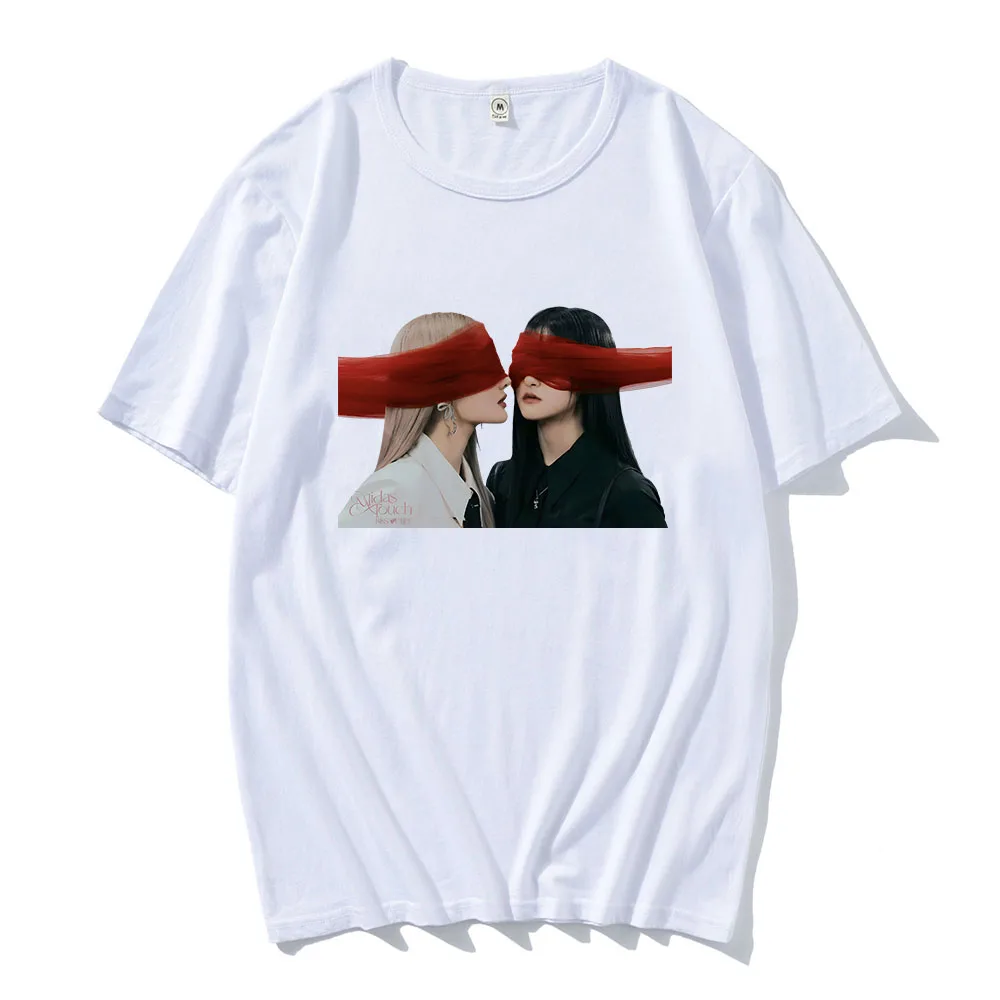 Kiss of Life  Band T-shirt Midas Touch Album Printing Tee-shirt for Fans Casual Short Sleeve Cotton Tshirt Women/Men Clothes