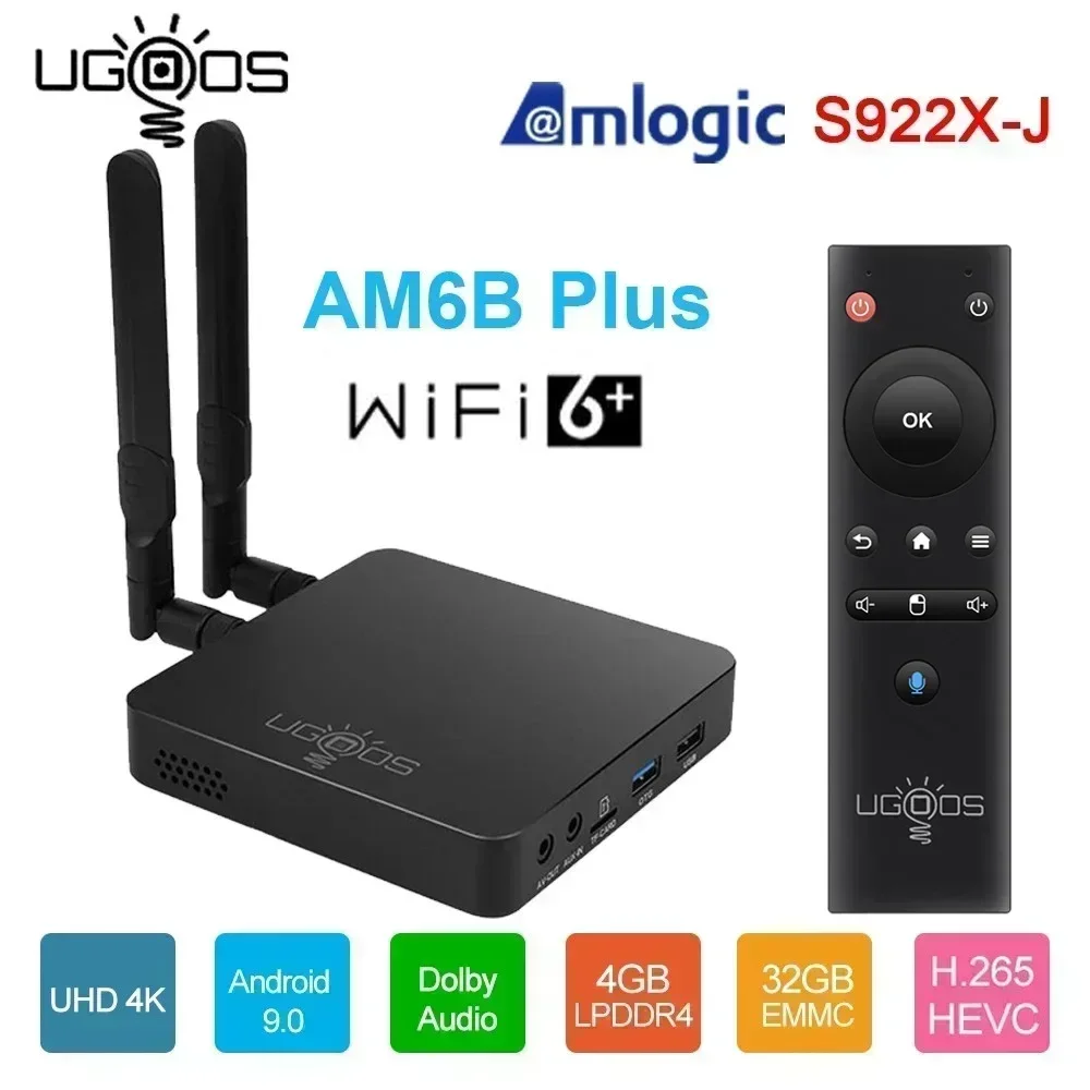 Android TVBOX UGOOS AM6B+ ドルビービジョンプレーヤー Android TVBOX UGOOS AM6B+ ドルビービジョンプレーヤー Amazon