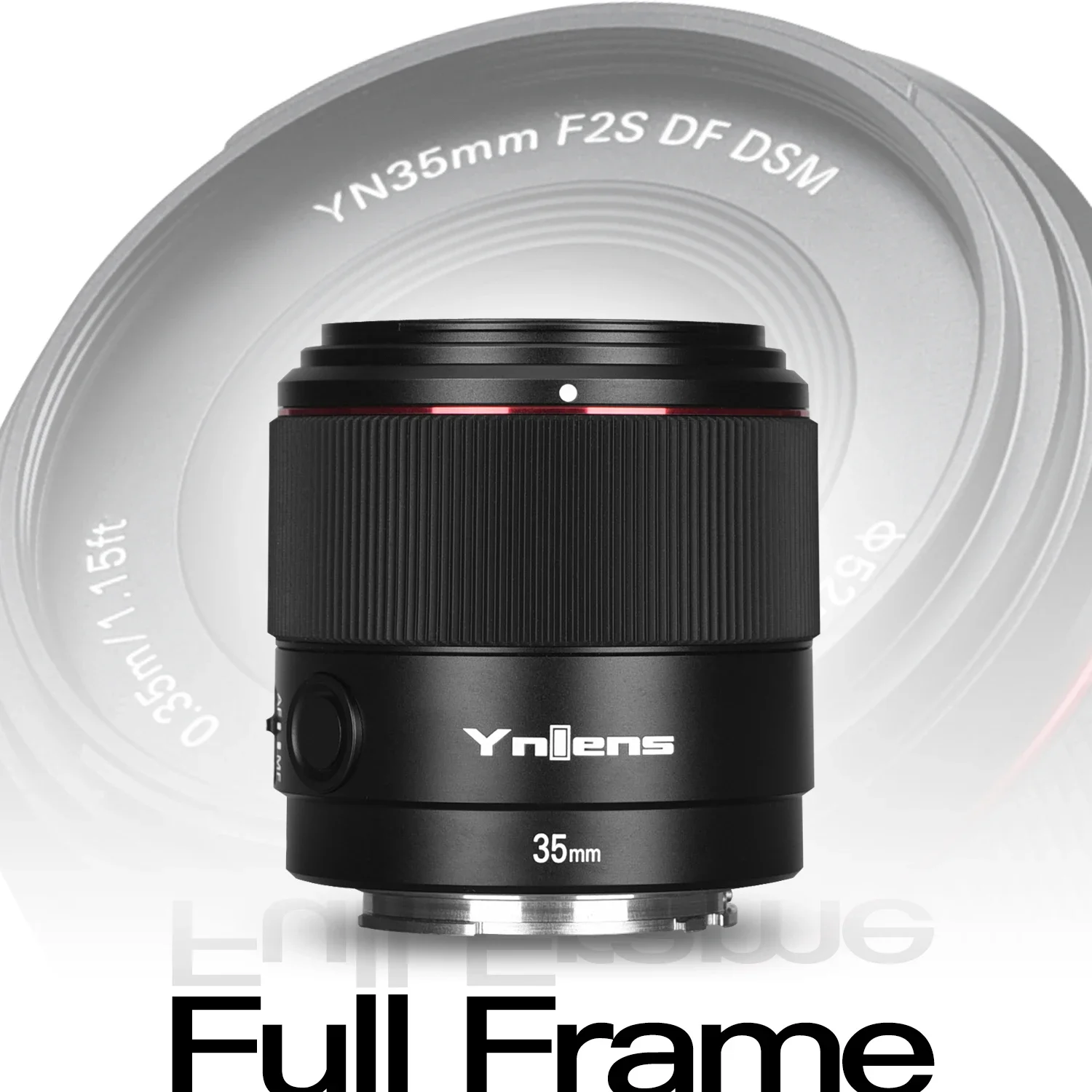 

Объектив Yongnuo YN 35 мм YN35mm F2S DF DSM AF MF с режимом фокусировки и большой диафрагмой для камеры Sony E Mount A7II A6600 A6500 A9 A7RII