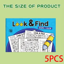 Engaging Look and Find Activity Book for Kids: Visual Search and Focus Challenge