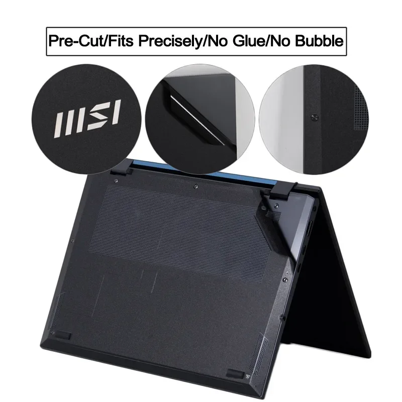Vinyl Film Sticker Laptop Sticker Anti Scratch Pre Cut Laptop Vinyl Sticker For MSI 14.6 15.6 Laptop Protective Skin Film Cover for Modern 15 14 Series B13M C13M