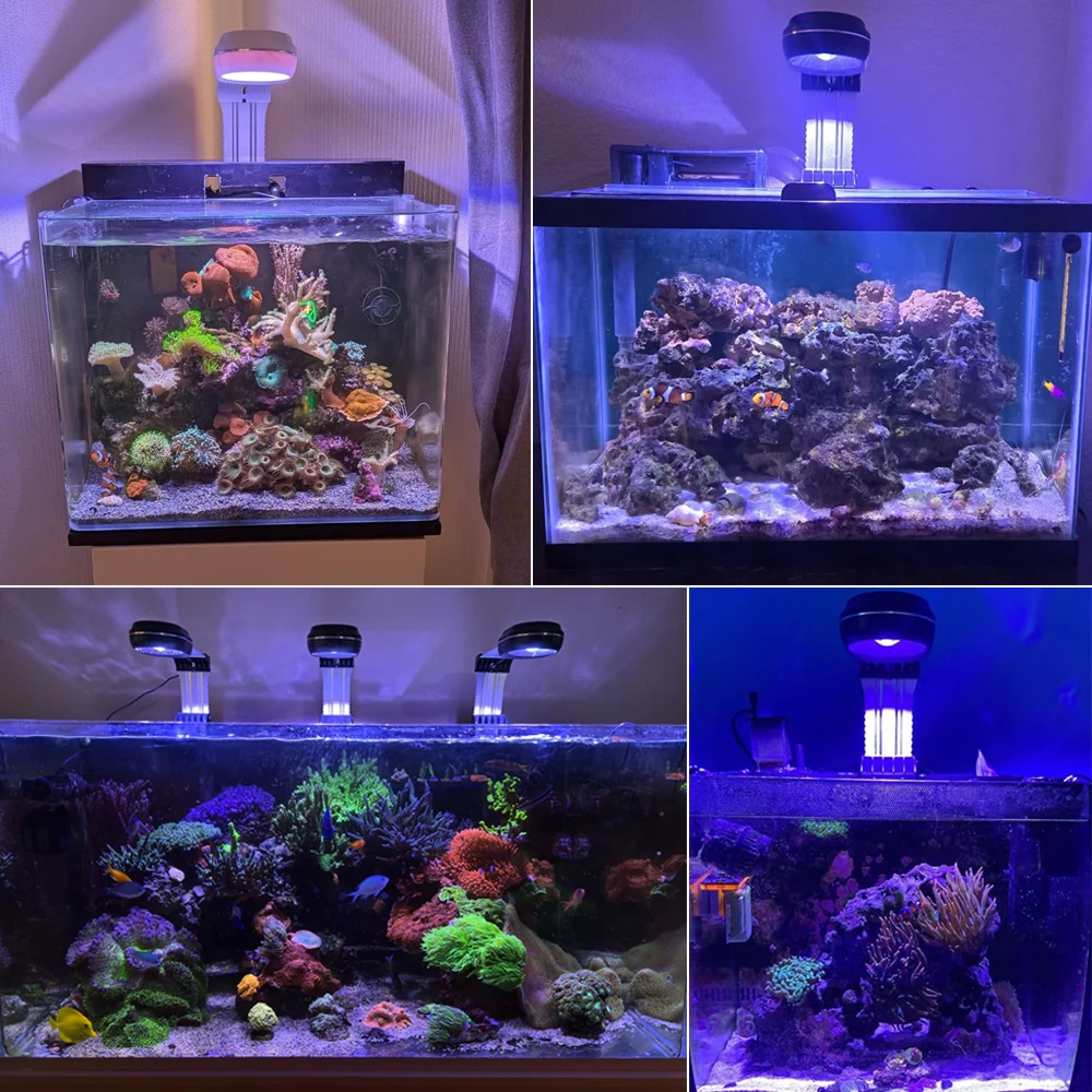 PopBloom RL60/RL90 WiFi Led Aquarium Lamp, Full Spectrum Marine