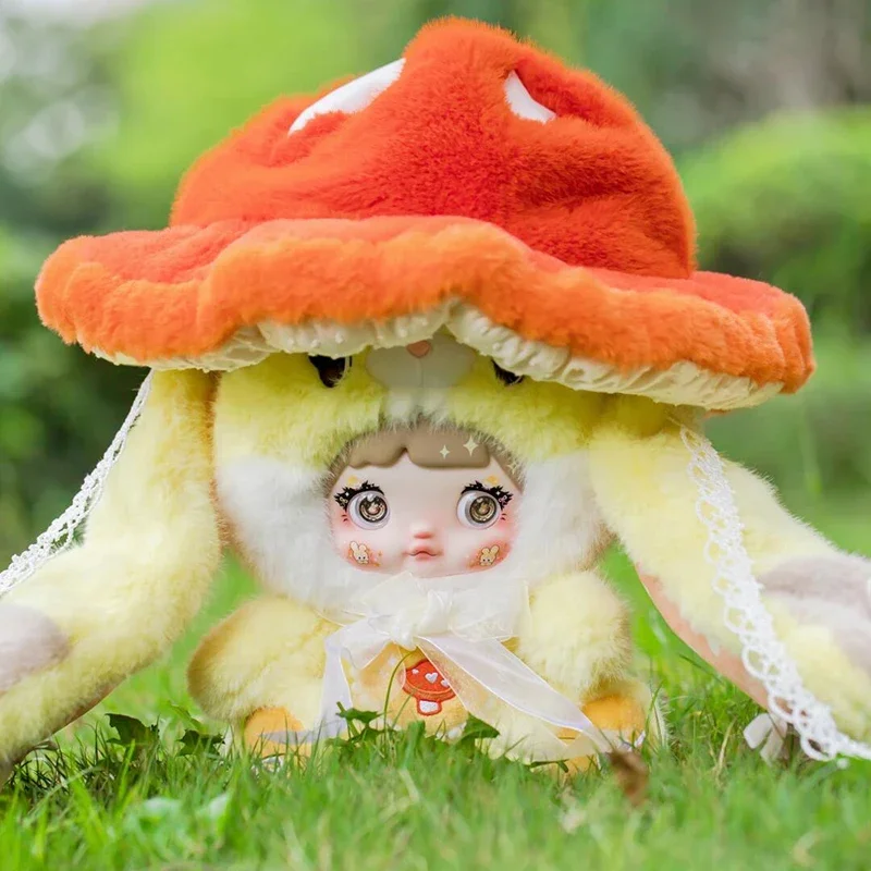 nommi 400% v2 ぬいぐるみ Nommi 400% V2 Mushroom Hat Series Plush Blind Box Toys