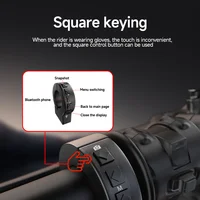JIUYIN 2K 5 inch Recorder Motorcycle Multimedia GPS Navigation Wireless CarPlay Android Auto IP67 Waterproof Screen Bluetooth - Image 5