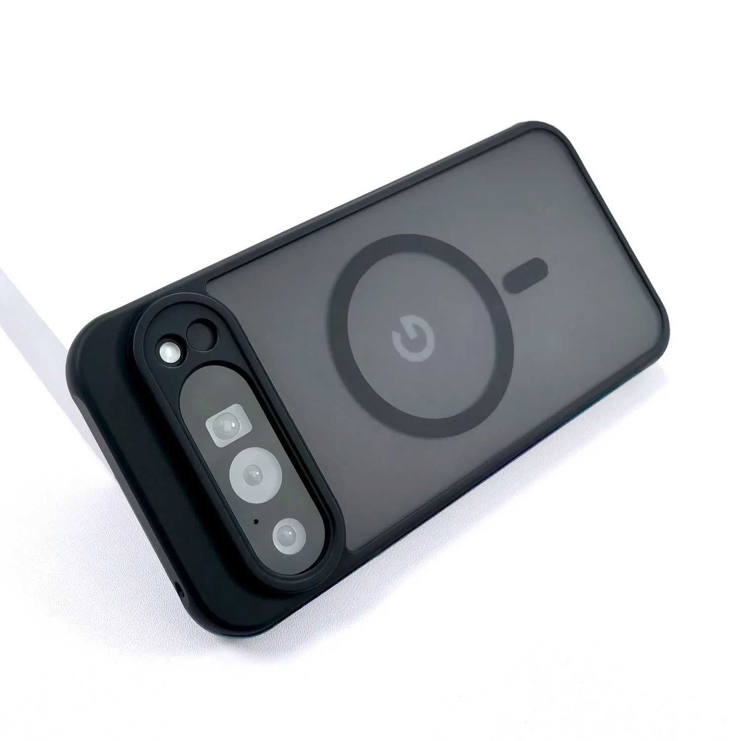 Luxury Matte Magnetic Phone Case with Translucent Cover