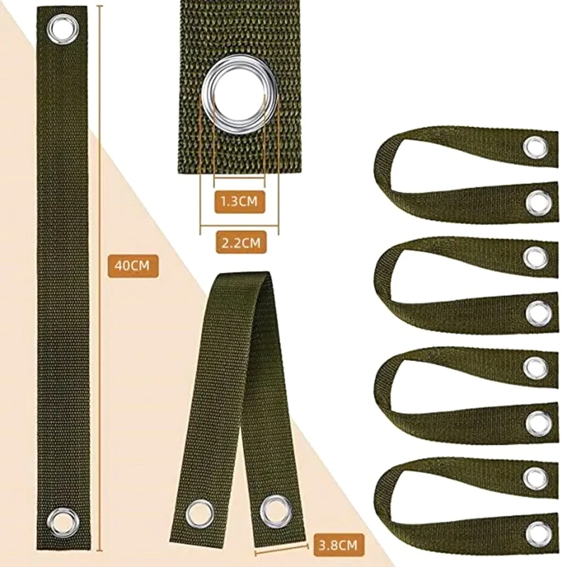 Tree Strap With Grommet Strong Load Bearing Good Support Effectively Fixed Newly Planted Branch Belt Garden Tool