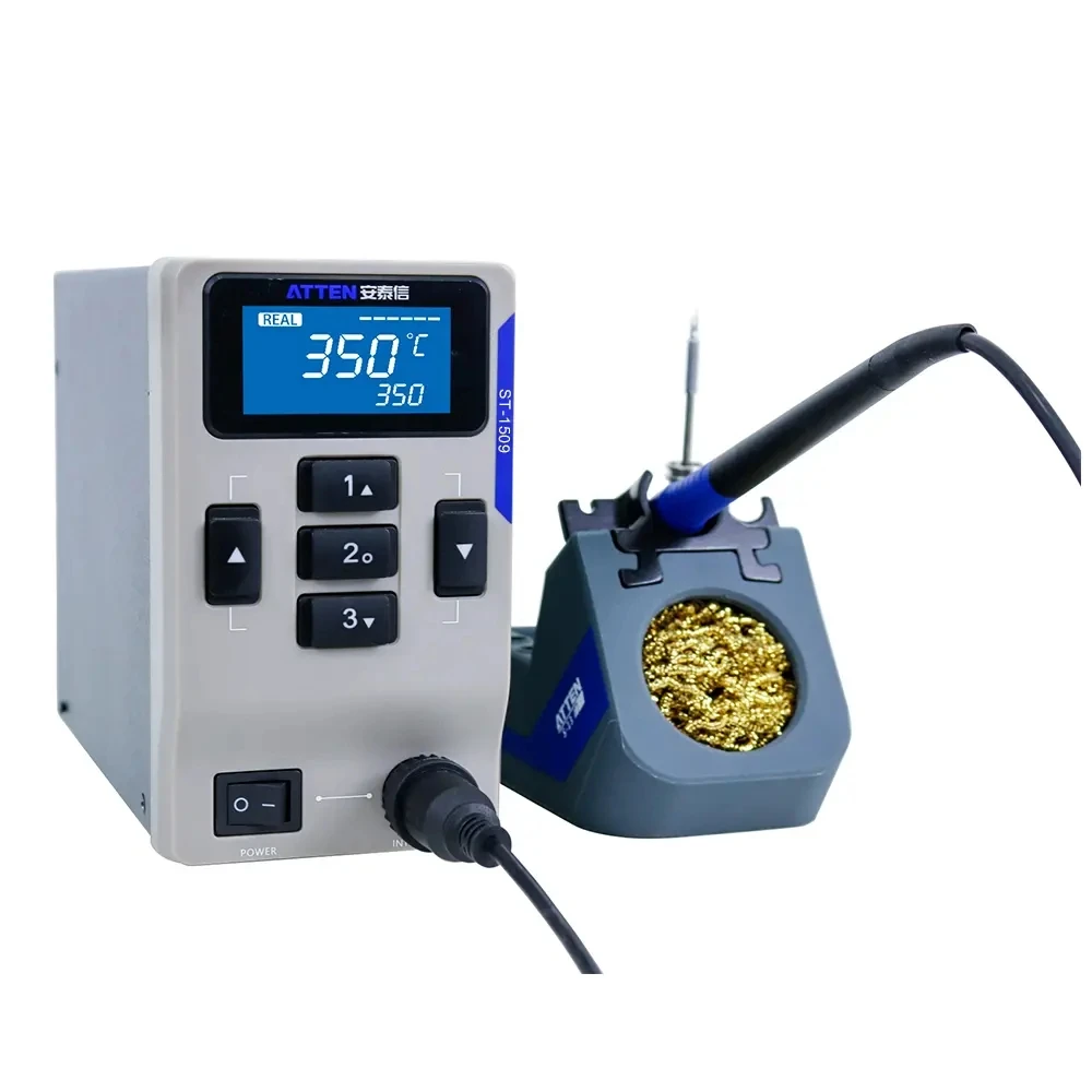 Soldering station,soldering tool,desoldering station ATTEN ST-1509 9150 Digital Soldering Station Compatible With Various Type Of Soldering Tips BGA PCB Desoldering Welding Iron