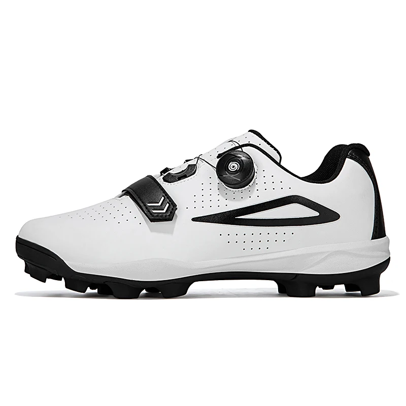 Premium Leather Baseball Softball Cleats - Anti-Slip Sole for Turf and Grass, Unisex Design
