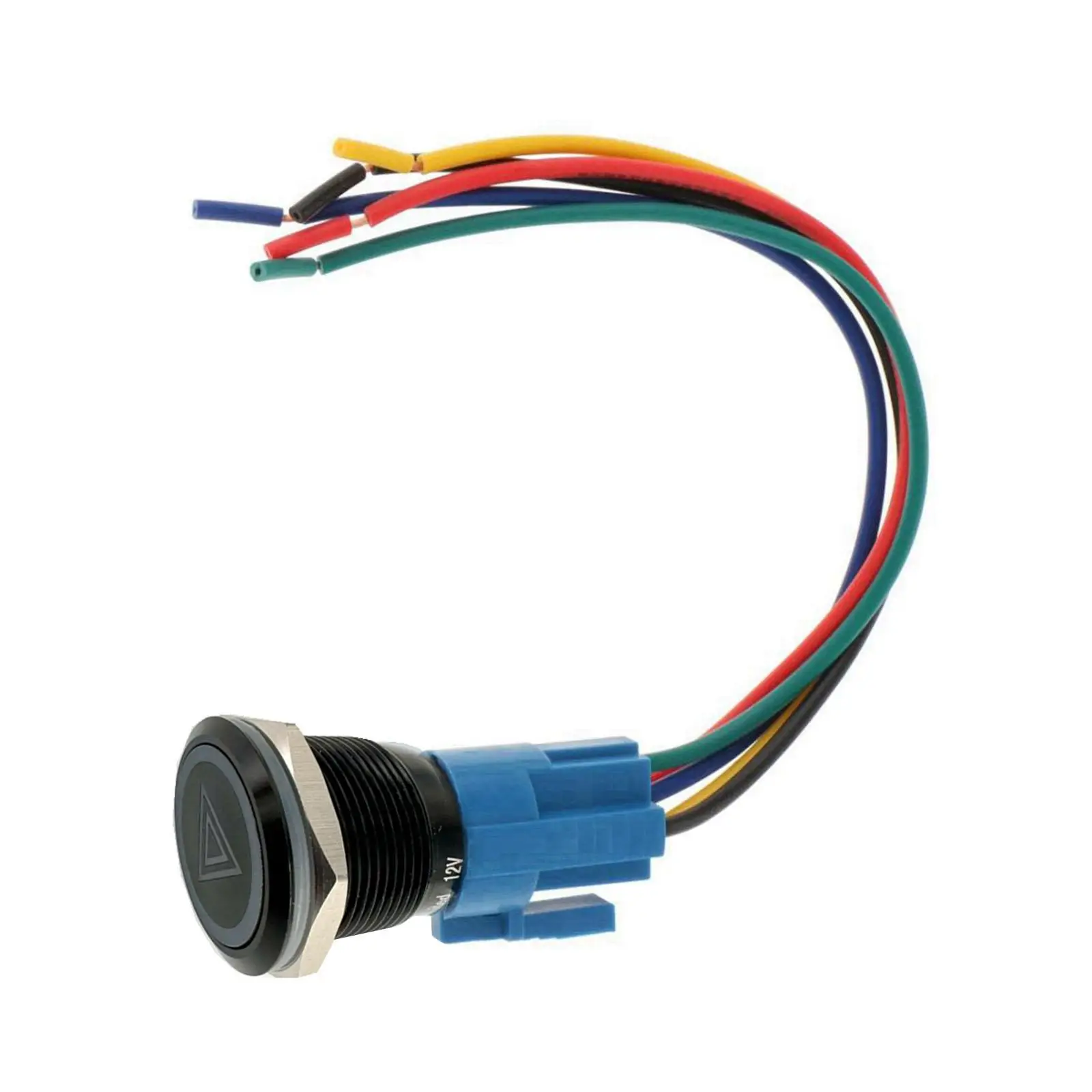 Warning Light Button Switch Emergency Hazard Warning Push Button Switch Car Emergency Light Switch Button for Car Motorcycle