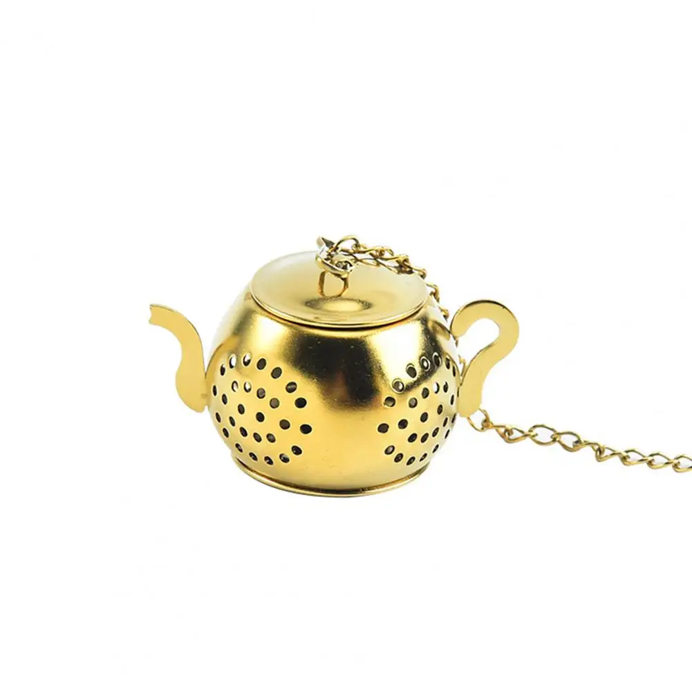 Food Grade Materials Tea Infuser Long Handle Strong Construction Stainless Steel Home Infuser Drip for Office