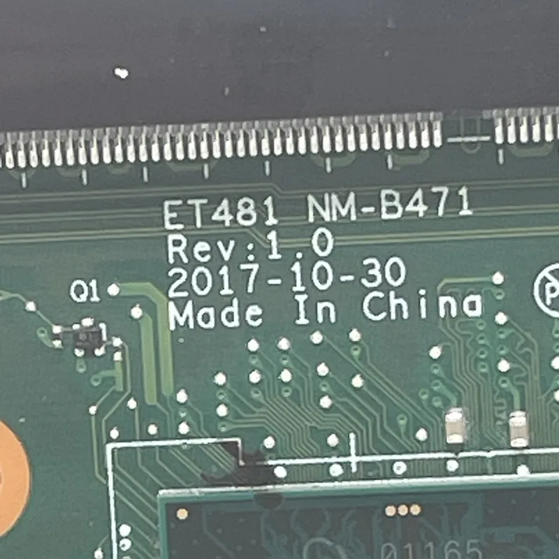 Scheda Madre Per Lenovo ThinkPad T480S ET481 NM-B471 (CPU Inclusa? Verificare) 02HL838 - Foto 3