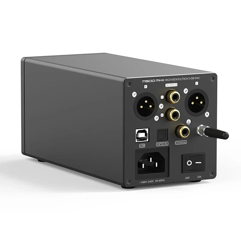 SMSL M500 MKIII Hi Res Audio DAC & Headphone Amplifier ES9038PRO OPA1612A MQA-CD DSD512 XU316 Bluetooth5.1 With Remote Control