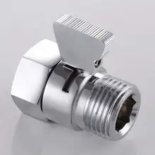 

Shower Head Big Handle Water Stop Valve Switch Connector Spray Gun Pause Water Connector Quick Open Adapter Valve Flow Regulator
