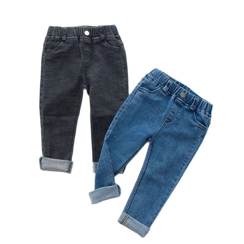 Informal jeans for boys and girls, spring and autumn pants, 2024 image