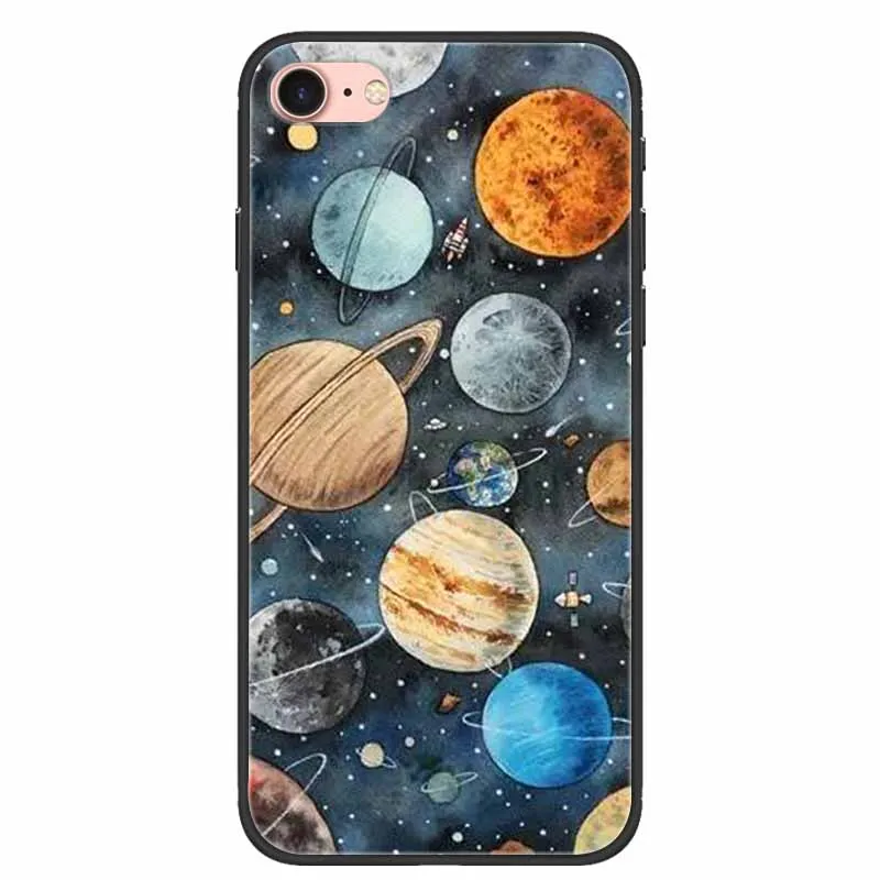 Sleek Black Silicone Soft Protective Case for iPhone - Cool and Durable Design