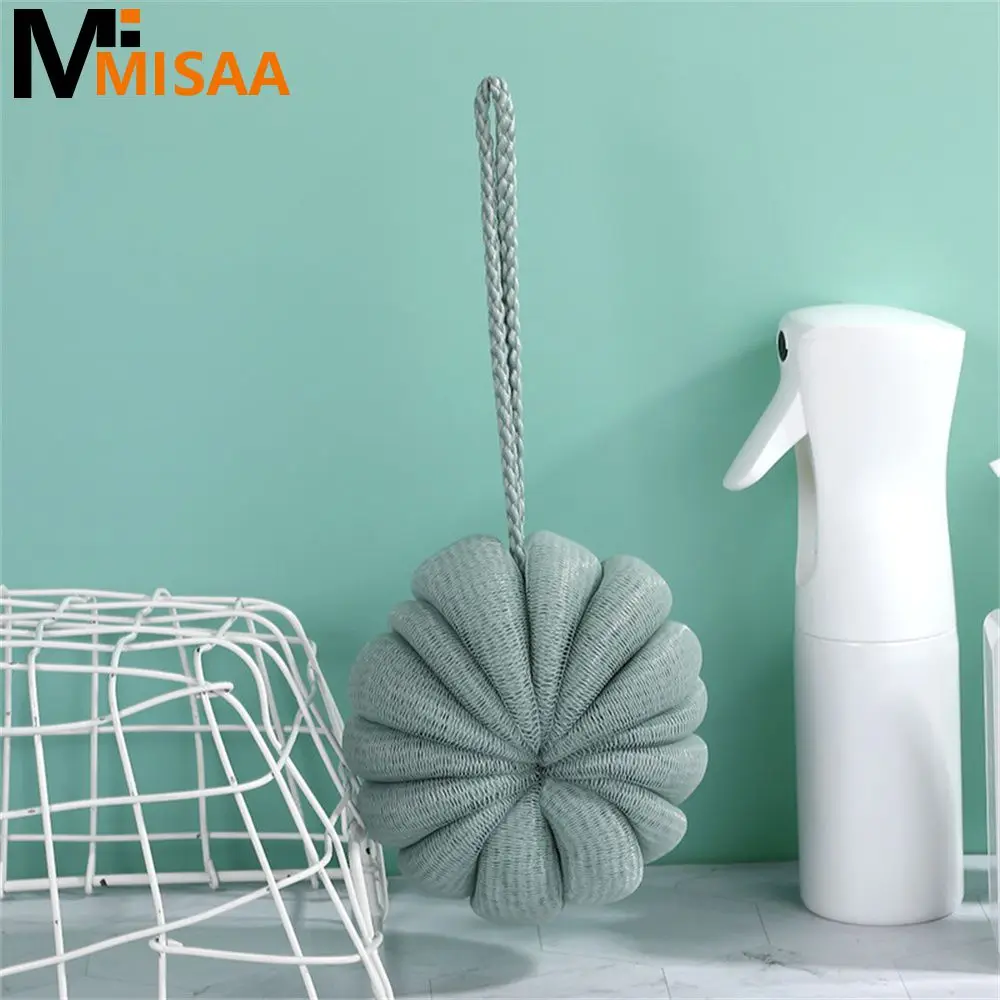 

Мягкие и удобные шарики для ванны из тонкой сетки, товары для ванны, отшелушивание, глубокое очищение, блестящие аксессуары для ванны большого размера