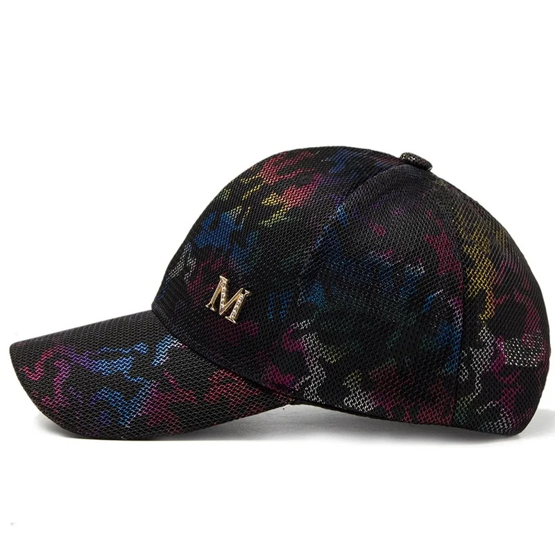 Women's Sun Hat Ladies Baseball Cap Female for Girl Summer Breathable Snapback Luxury Fashion Brand Sports Trucker Hat