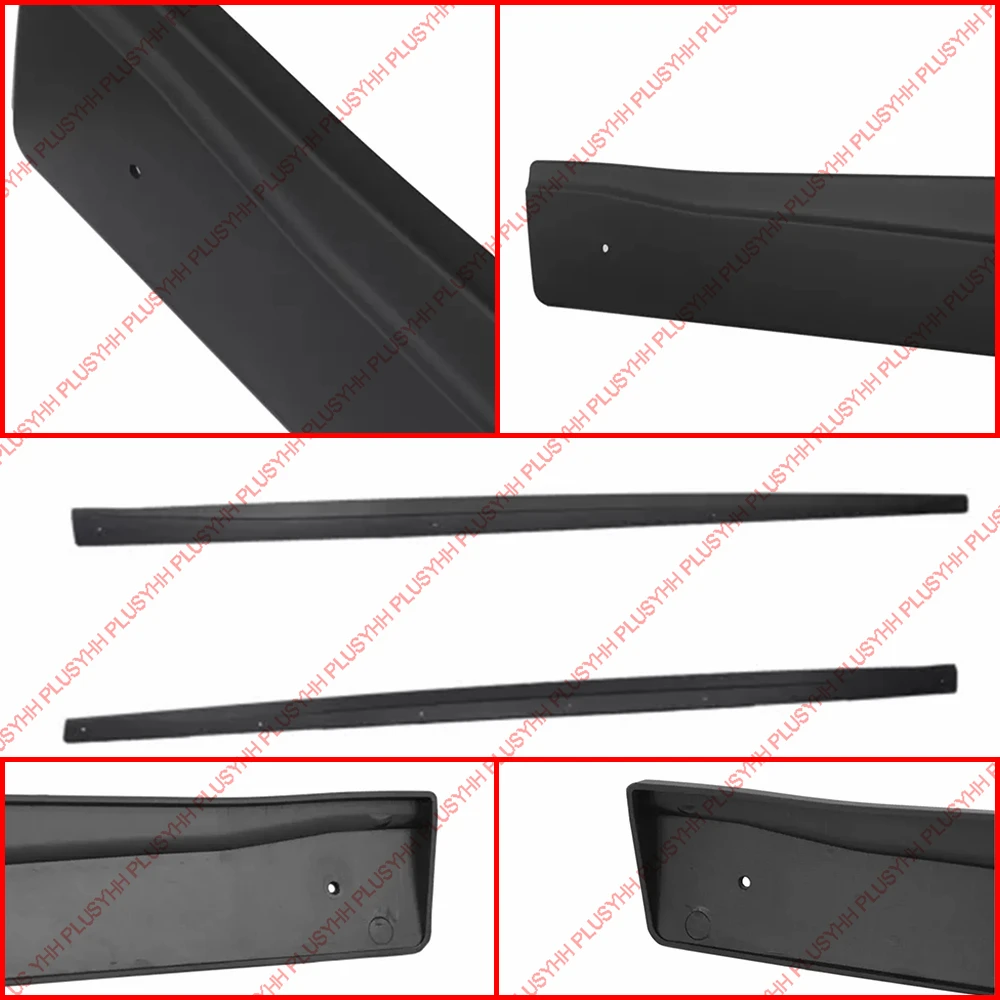 BMW 4 시리즈 F32 F33 F36 2014-2020 액세서리 자동 수정 외장 부품 자동차 바디 키트 용 사이드 스커트 확장 스플리터