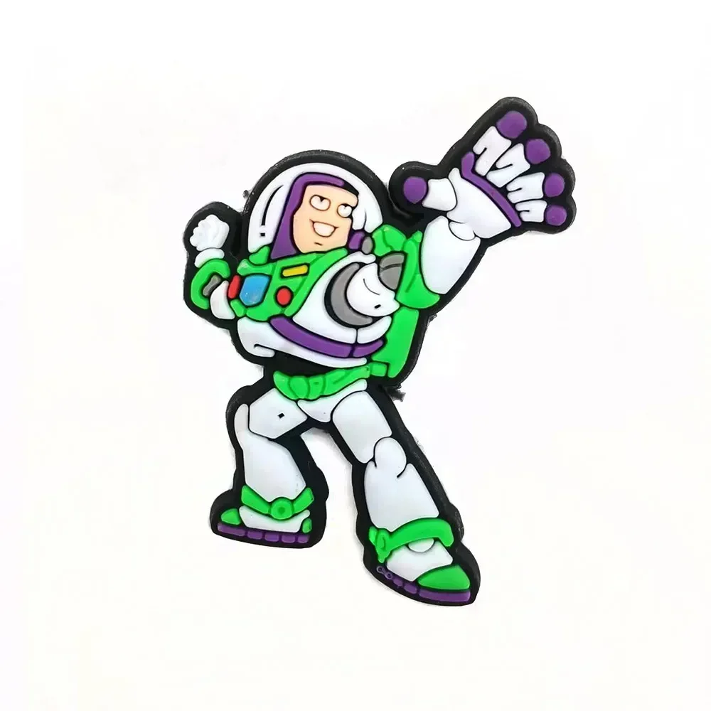 Shoe Charms MINISO 20PCS disney Shoe Charms For Clogs Dog Cat Frog Sandals decorations