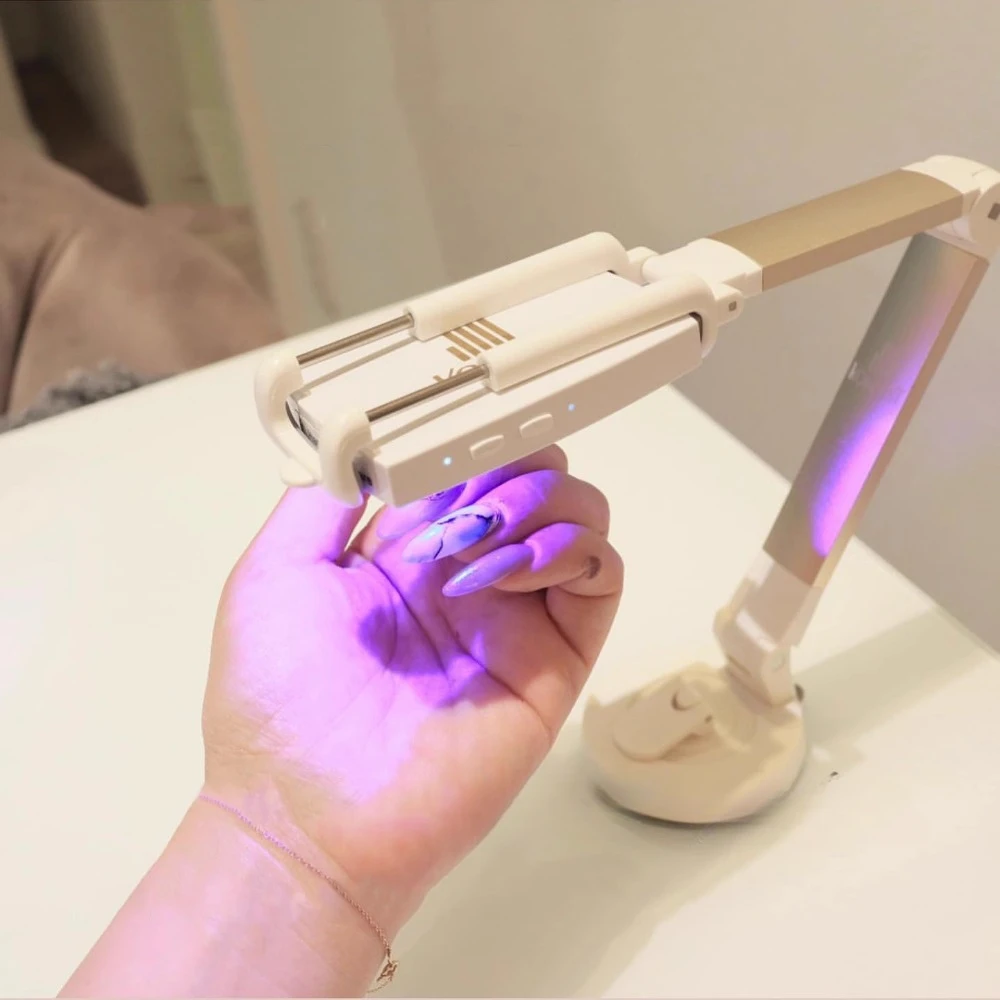 New Compact and Easy To Carry Light Therapy Lights Nail Beauty Single Finger UV Light Quick Drying Mini Handheld Nail Lamp