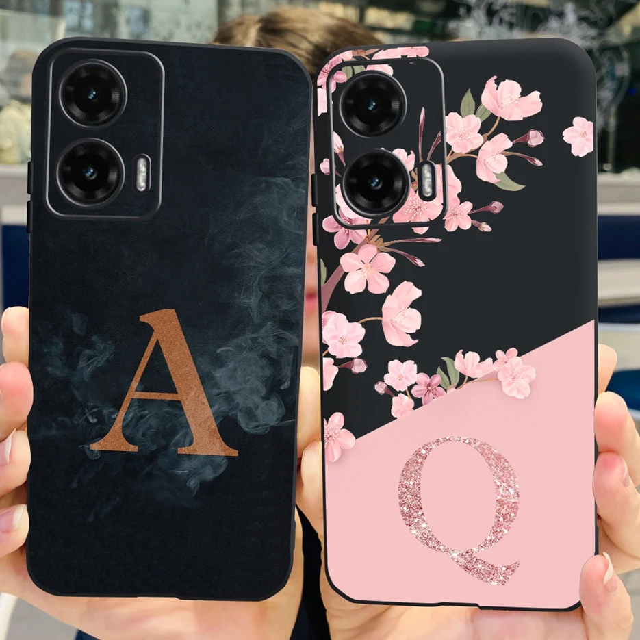 Mixroom Cover Per Motorola Moto G35 5G - Custodia TPU Morbida Fantasia Palloncini Rosa M737