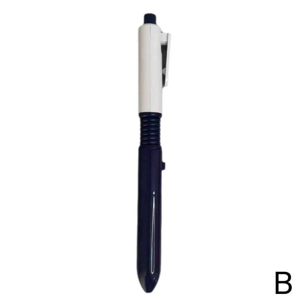 Creative Water-spraying Writing Pen Stress-relieving Interactive Novelty Toy Pen Hidden Small Water Gun Funny Toy For Schoo X9J2
