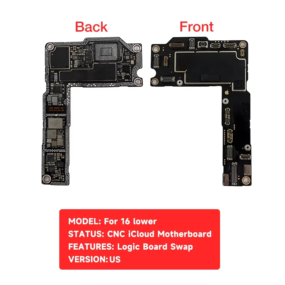 Precision CNC-Cut Motherboard for iPhone Logic Board Enhancement and Polishing