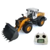 870K RC Hydraulic Loader JDM 88 Wheeled Loaders 1/14 Remote Contro Metal Construction Machine with Light Sound Set Model TH18496 1