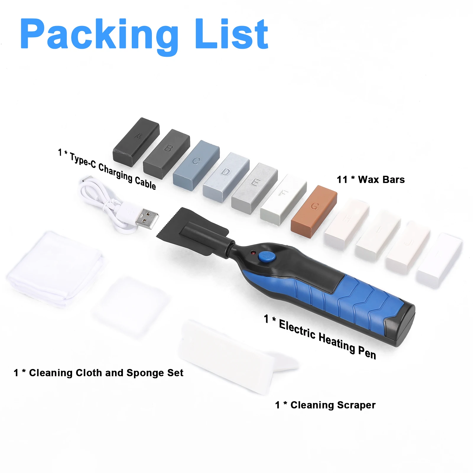DIY Floor Furniture Repairing Tool Set Ceramic Tile Scratch Hole Crack Filler Ha