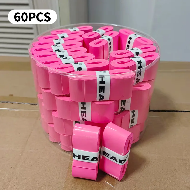 Universal Sweatbands Anti-slip Tennis Racket Padel Shock Absorption Badminton Grips Slingshot 60pcs