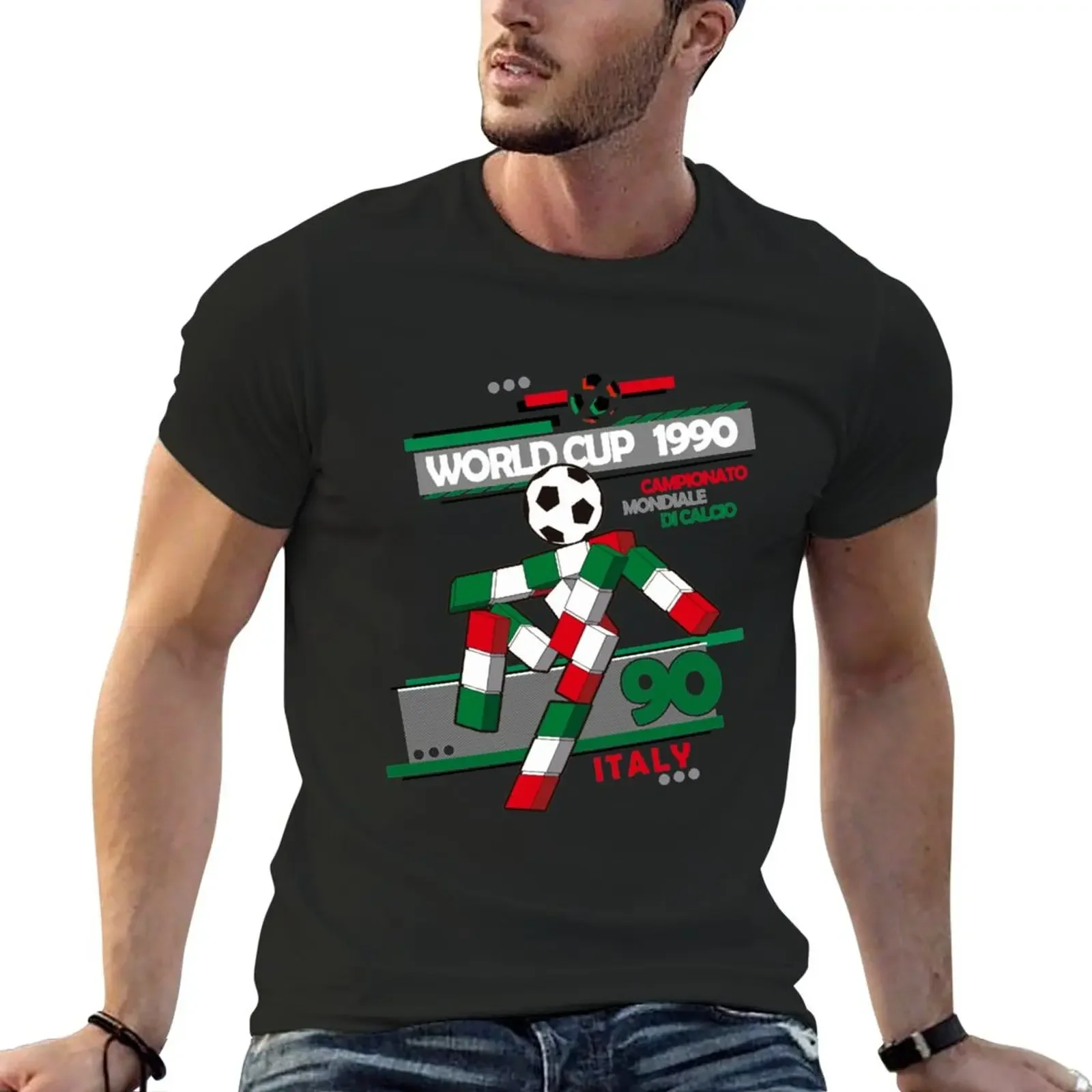 Ciao Italia 90 T-Shirt Plus Size Top Camicie Graphic Tees Maglietta Da Uomo