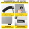 Electric Cube Ice Shaver Granizing Machine 226Kg/H Commercial Snow Cone Chopper Home Slush Crusher Blender Flake Maker 5