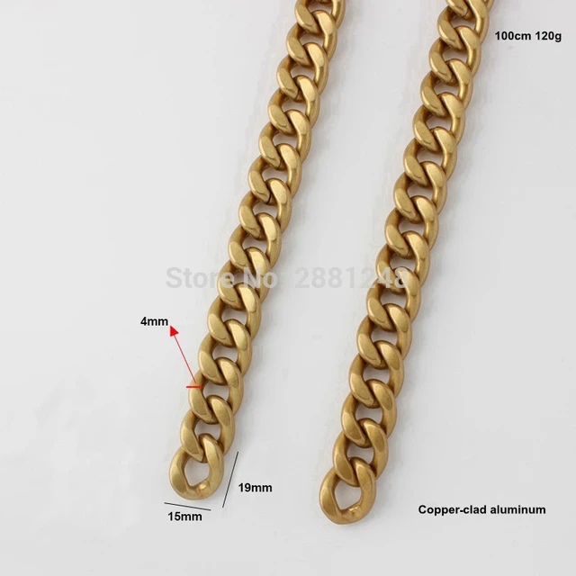 Chain Shoulder Strap Bag, Strap Bags Chain Copper